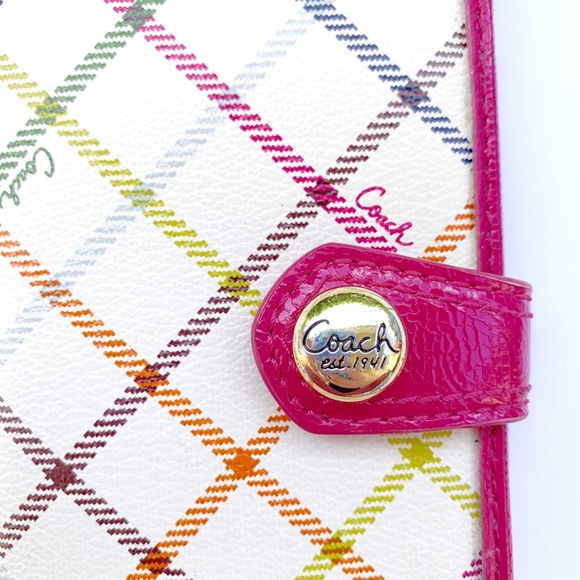 Coach Plaid Wallet - Picture 2 of 7